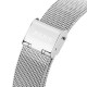 Julius JA - 577 Quartz Wrist Watch for Men Ultrathin Dial Stainless Steel Strap