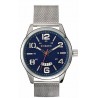 CURREN 8236 Fashion Male Quartz Watch with Steel Net Strap