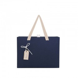 Rectangular Blue Drawer Gift box Bag