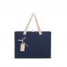 Rectangular Blue Drawer Gift box + Bag