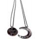 I Love You To The Moon And Back Friendship Necklace
