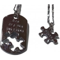 You Are My Missing Piece Friendship Necklace