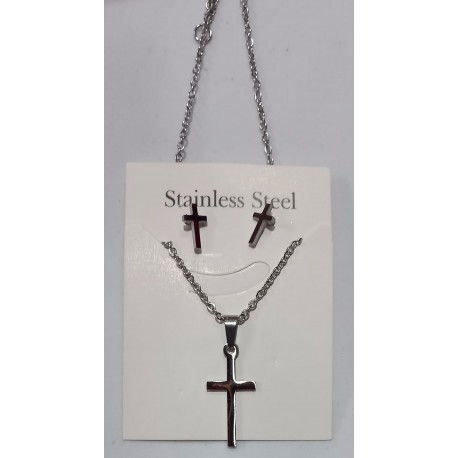 Cross Necklace Set