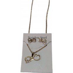 Infinity Luck Necklace Set