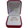 Stainless Steel Gold Wedding/ Engagement Ring - Size 18