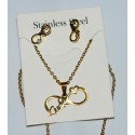 Infinity Luck Necklace Set