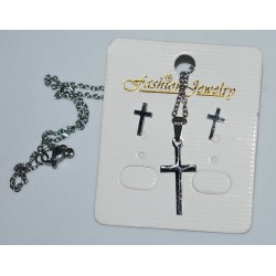 Cross Necklace Set
