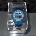 Mingrui Blue Silicon Children's Analog Wrist Watch