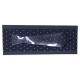 Navy Blue Polka Dots Executive Tie Set - Cufflinks, Pocket Square, Tie Gift Set