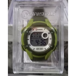 Mingrui Green Silicon Children's Analog Wrist Watch