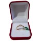Gold Engagement Stainless Steel Ring