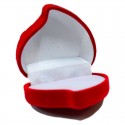 Elegant Red Heart Shaped Ring Gift Box – Perfect for Storage, Engagement, Wedding & Luxurious Presentation Box