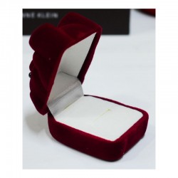 Teddy Bear Velvet Ring Box