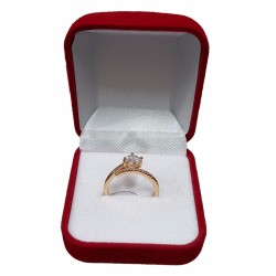 Stainless Steel Engagement Ring