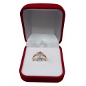 Stainless Steel Engagement Ring