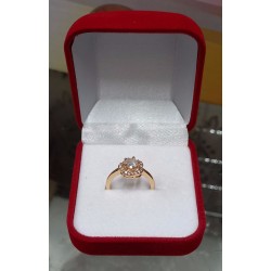 Stainless Steel Engagement Ring