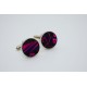 Maroon and Black Executive Cufflinks