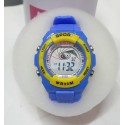 Polit Blue Silicon Children's Digital Wrist Watch