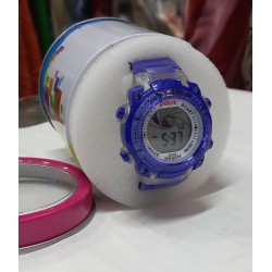 Polit Blue Silicon Children's Digital Wrist Watch