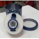 Dark Blue Silicon Children's Digital Wrist Watch