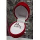 Stainless Steel Engagement Ring