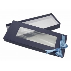 Elegant Rectangular Gift Box with Top Window