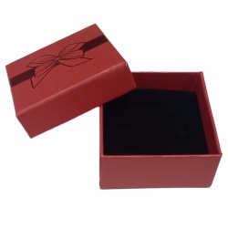 Elegant Red Small Gift Box for Jewelry, Keepsakes, and Special Occasions | Size 6.5CM x 6.5CM x  3.5CM