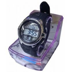 Black Silicon Children's Digital Wrist Watch