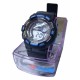 Black with Blue Silicon Children's Digital Wrist Watch