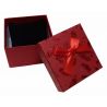 Wrist Watch Gift Box with Pillow – Beautiful Leaf Pattern (8.5CM x 8.5CM x 5.5CM)