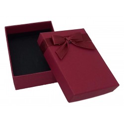 Small Plain Gift Box with Ribbon Design for Jewelry & Small Gifts – Minimalist Design (9CM x 6.5CM x 2.5CM)