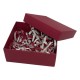 Premium Gift Box for Wallets & Accessories – Elegant Packaging with Shredded Paper (5" x 4.5" x 2")