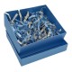 Premium Gift Box for Wallets & Accessories – Elegant Packaging with Shredded Paper (5" x 4.5" x 2")