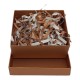 Premium Gift Box for Wallets & Accessories – Elegant Packaging with Shredded Paper (5" x 4.5" x 2")