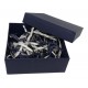 Premium Gift Box for Wallets & Accessories – Elegant Packaging with Shredded Paper (5" x 4.5" x 2")