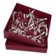 Premium Gift Box for Wallets & Accessories – Elegant Packaging with Shredded Paper (5" x 4.5" x 2")