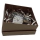 Premium Gift Box for Wallets & Accessories – Elegant Packaging with Shredded Paper (5" x 4.5" x 2")