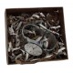 Premium Gift Box for Wallets & Accessories – Elegant Packaging with Shredded Paper (5" x 4.5" x 2")